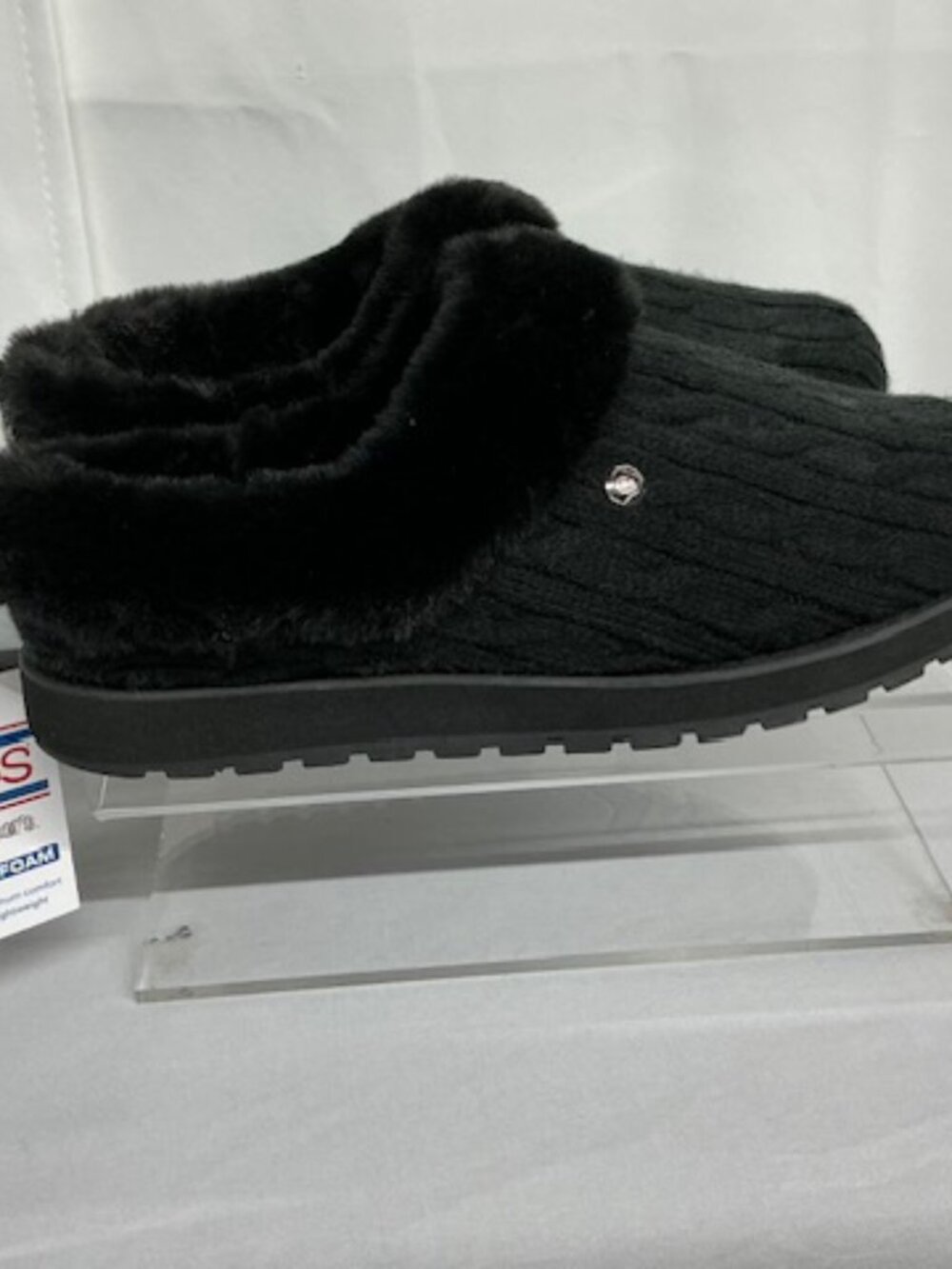 Skechers BOBS Keepsakes - Ice Angel - Size 9 - Black - Picture 3 of 8